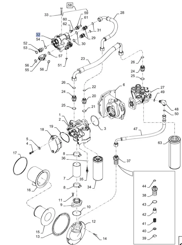 87624364 - клапан